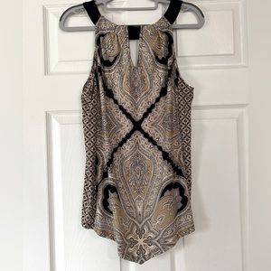 INC sleeveless top